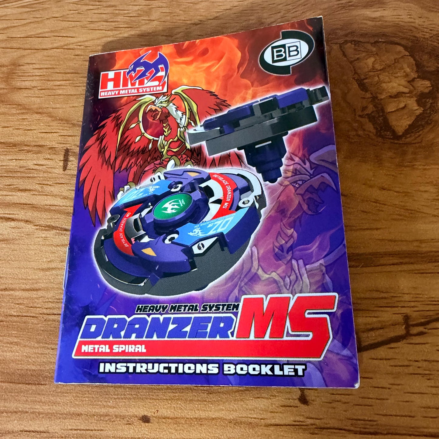Beyblade HMS Repros Instruction Booklets