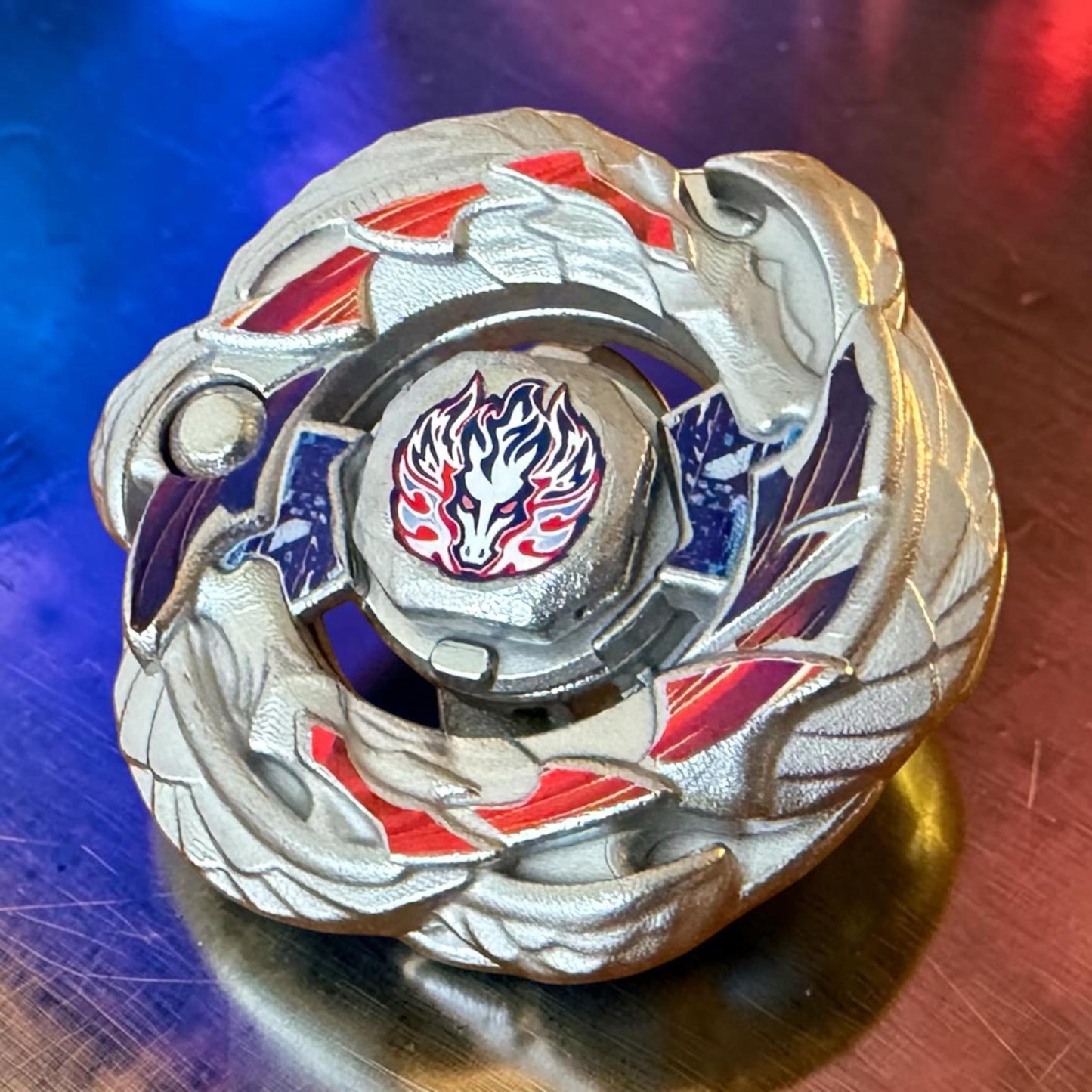 FULL METAL Beyblade Samurai Pegasus W105R2F (Metal Fight)