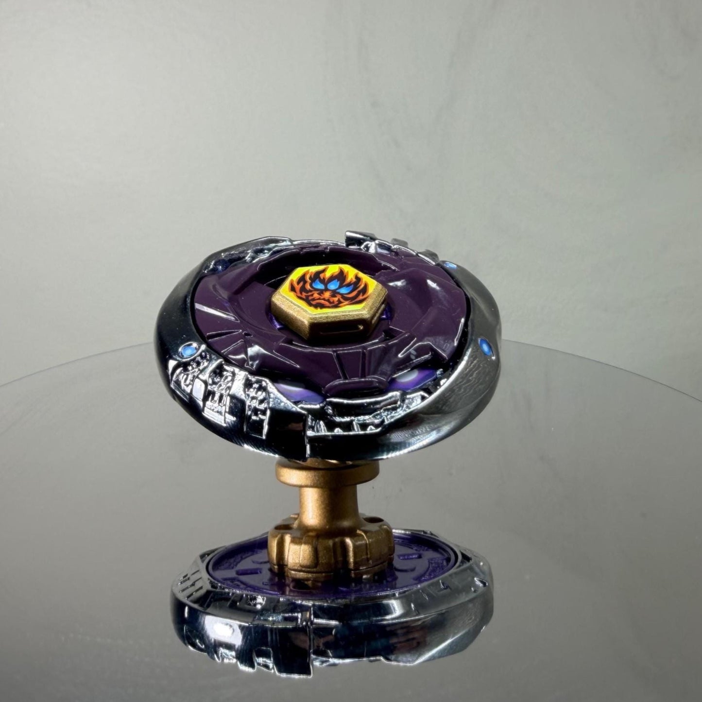FULL METAL Beyblade Phantom Orion B:D (Zinc+Chrome Plated) (Metal Fight)