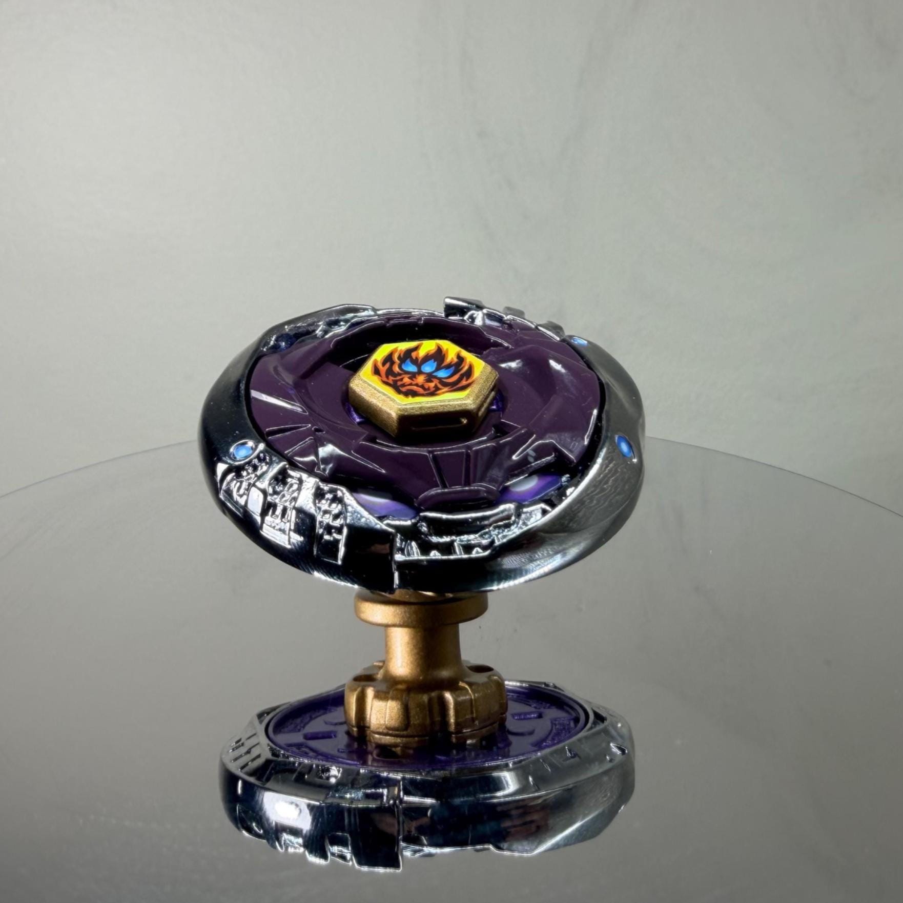 FULL METAL Beyblade Phantom Orion B:D (Zinc+Chrome Plated) (Metal Fight)