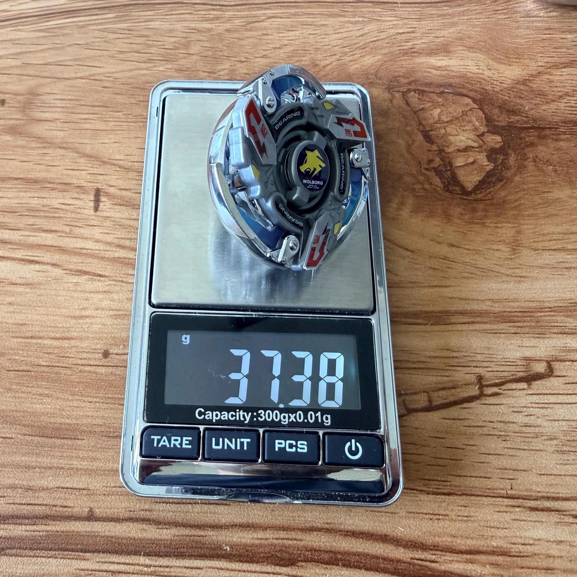 Beyblade Wolborg MS - HMS Repro (Zinc+Chrome plated)