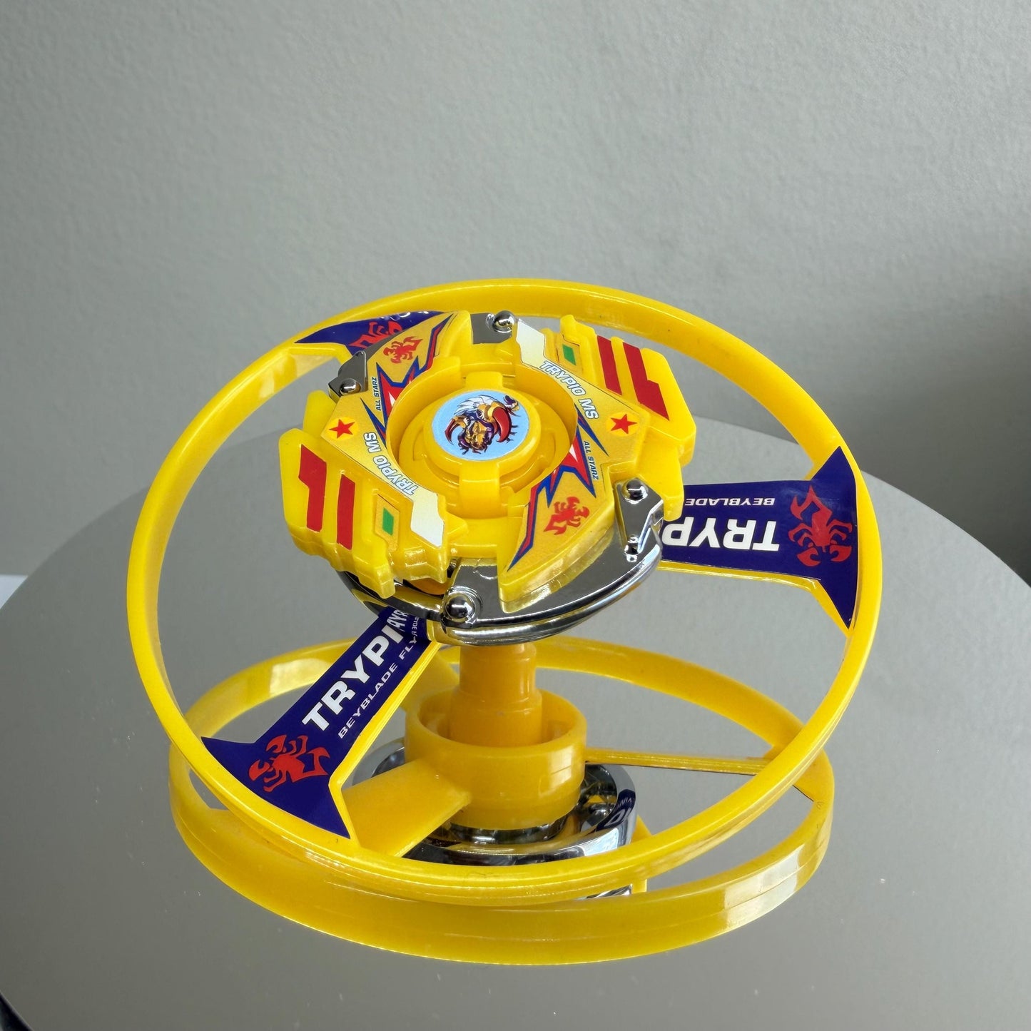 Beyblade Aero Knight MS - HMS Repro (Zinc+Chrome plated)