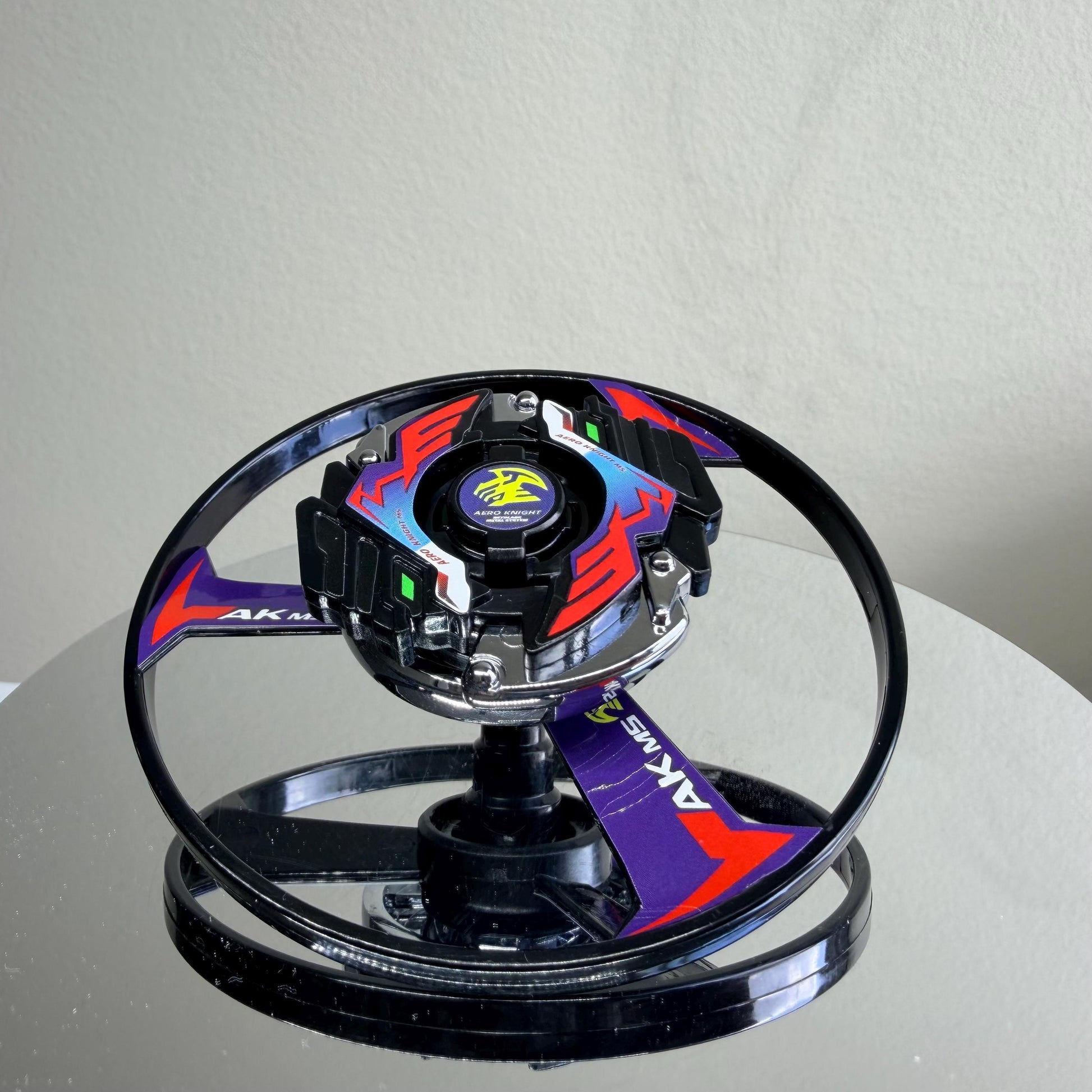 Beyblade Aero Knight MS - HMS Repro (Zinc+Chrome plated)