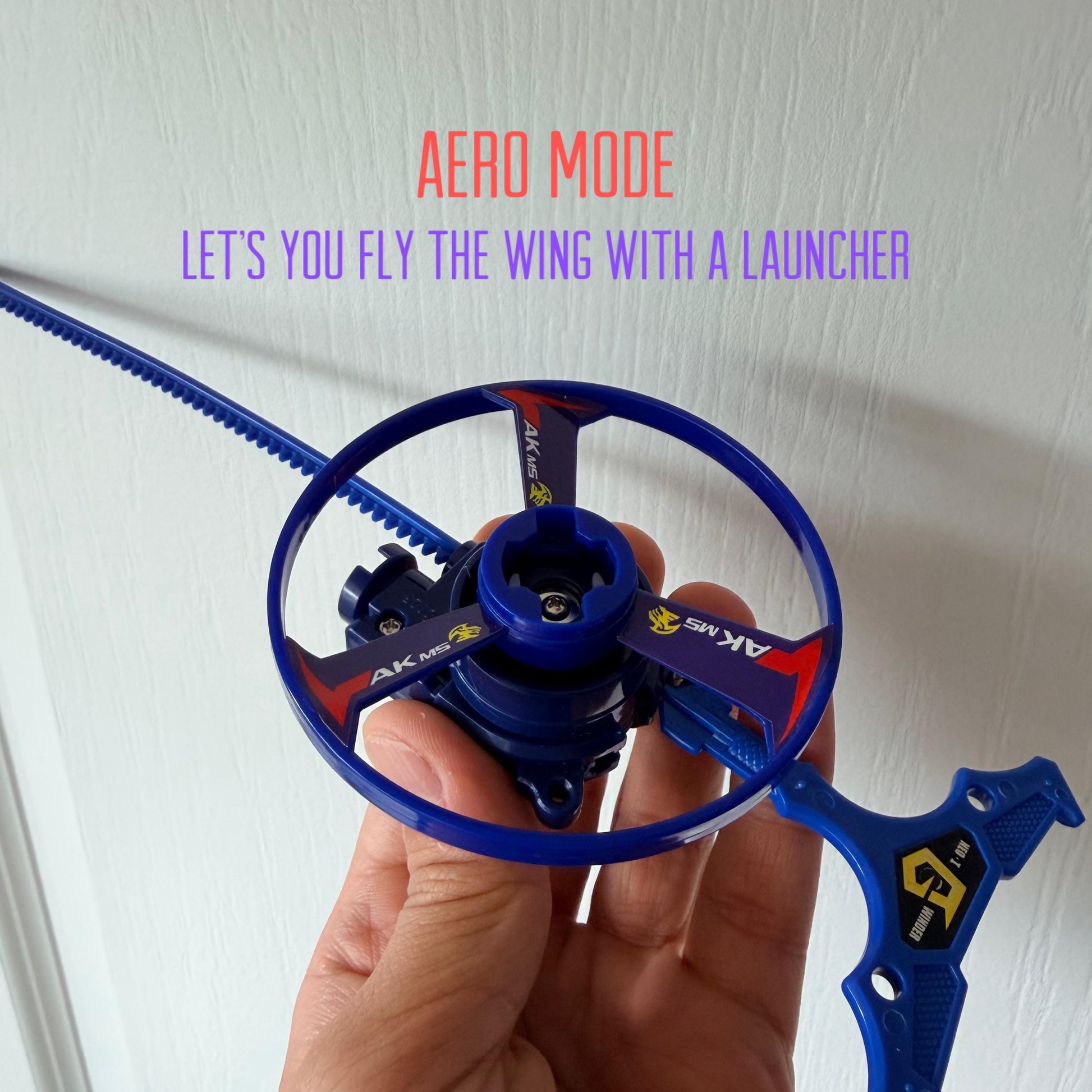 Beyblade Aero Knight MS - HMS Repro (Zinc+Chrome plated)