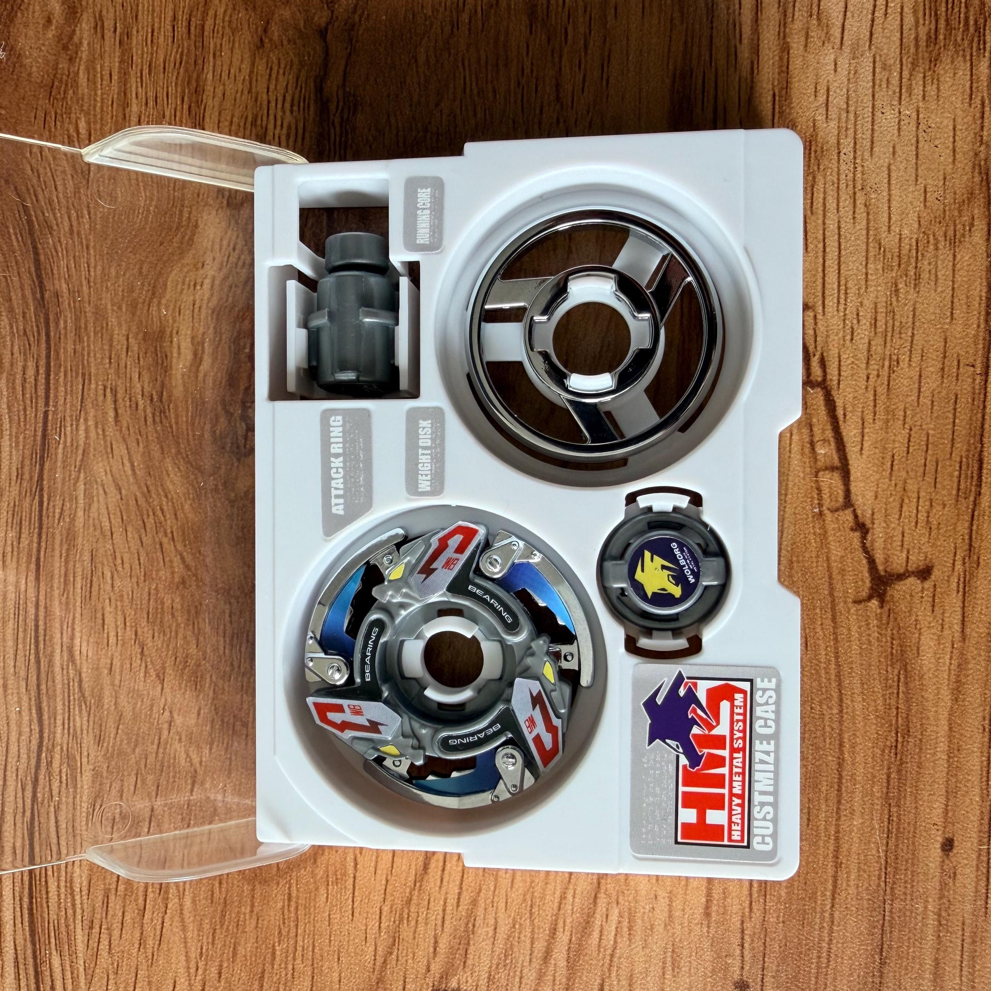 Beyblade Wolborg MS - HMS Repro (Zinc+Chrome plated)