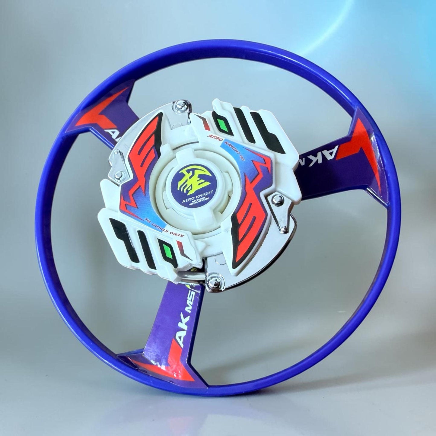 Beyblade Aero Knight MS - HMS Repro (Zinc+Chrome plated)