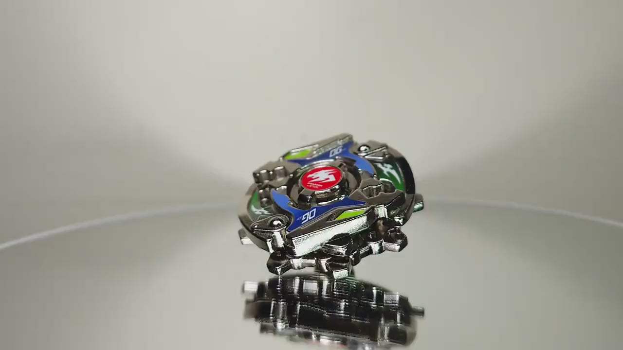 Full Metal Beyblade Dragoon MF - HMS Repro (Zinc+Nickel plated