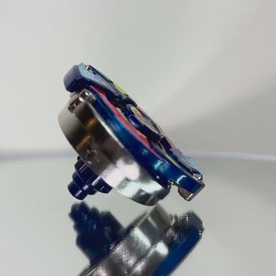 Full Metal Beyblade Dranzer MS - HMS Repro (Zinc+Nickel plated)