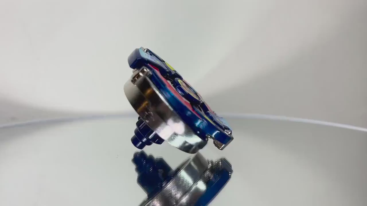 Full Metal Beyblade Dranzer MS - HMS Repro (Zinc+Nickel plated)