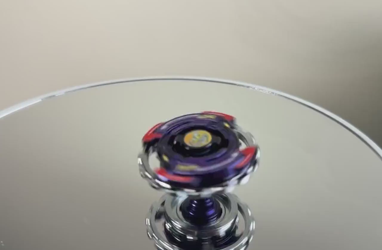 Full Metal Beyblade Gaia Dragoon MS - HMS Repro (Zinc+Chrome plated)