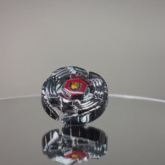 FULL METAL Beyblade Earth Eagle - Aquilla (Zinc+Nickel Plated) (Metal Fight)