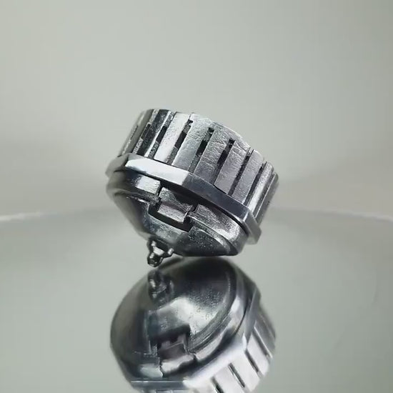 FULL METAL Beyblade Tryhorn (Stainless steel)