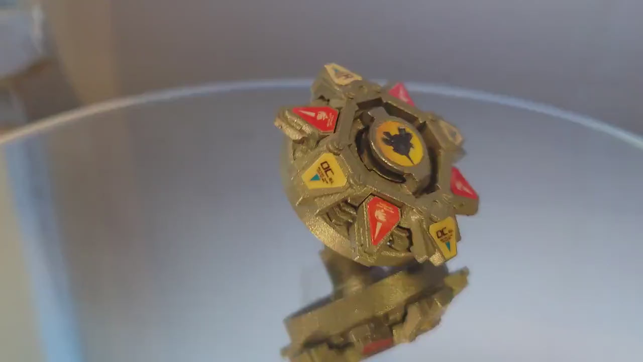 FULL METAL Beyblade Draciel MS (Stainless Steel)