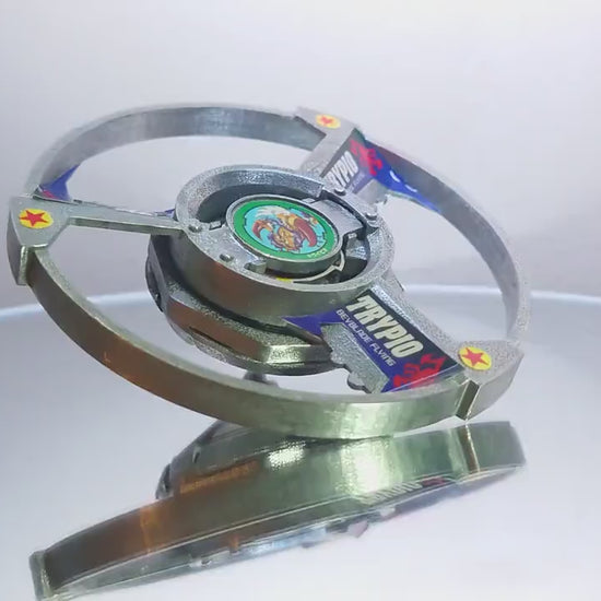 FULL METAL Beyblade Trypio (Stainless steel)