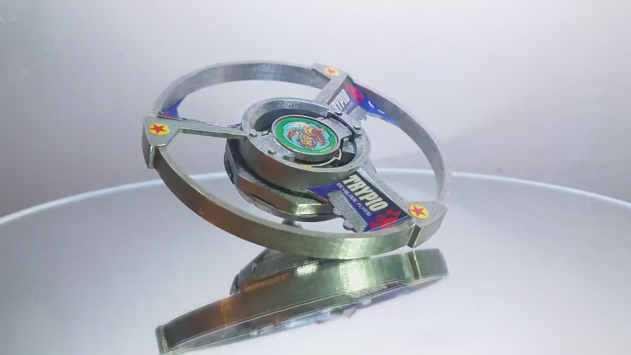 FULL METAL Beyblade Trypio (Stainless steel)