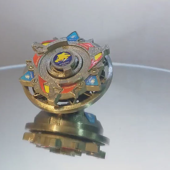 Beyblade FULL METAL Wolborg (6) MF - Custom (3D printed)