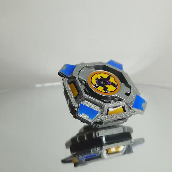 FULL METAL Beyblade Draciel MBD Anime Version (Stainless Steel)