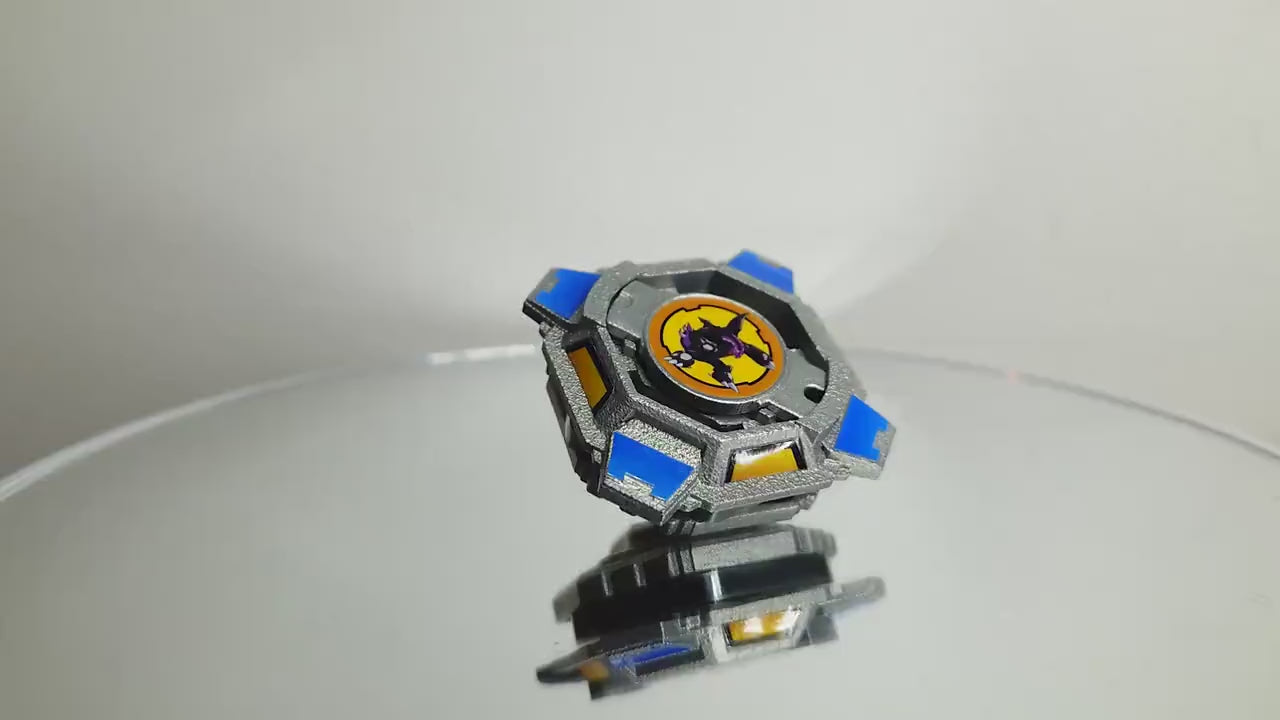 FULL METAL Beyblade Draciel MBD Anime Version (Stainless Steel)
