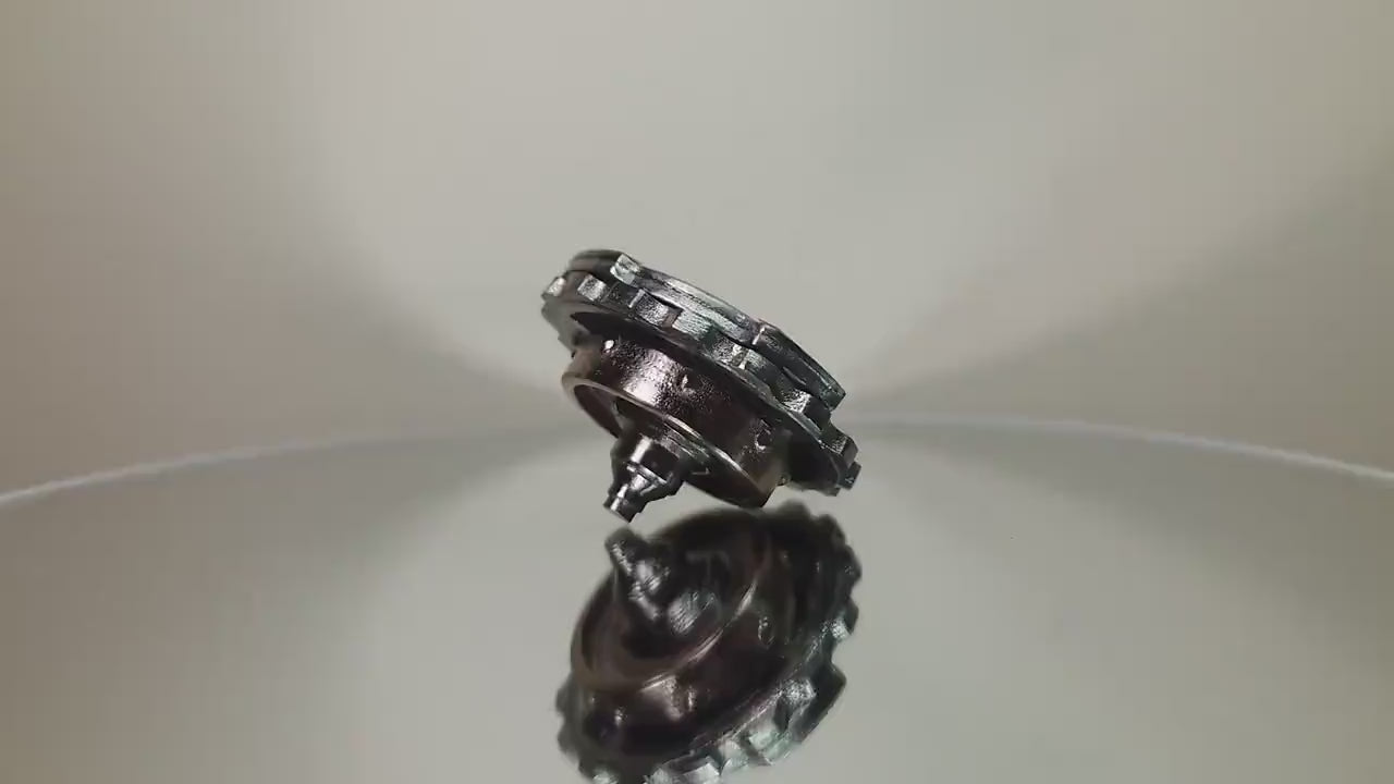 FULL METAL Beyblade Gaia Dragoon MS (Stainless Steel)