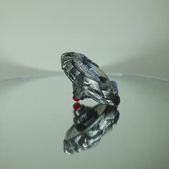 FULL METAL Beyblade - Blitz Striker (Unicorno) 100RSF (Metal fight)