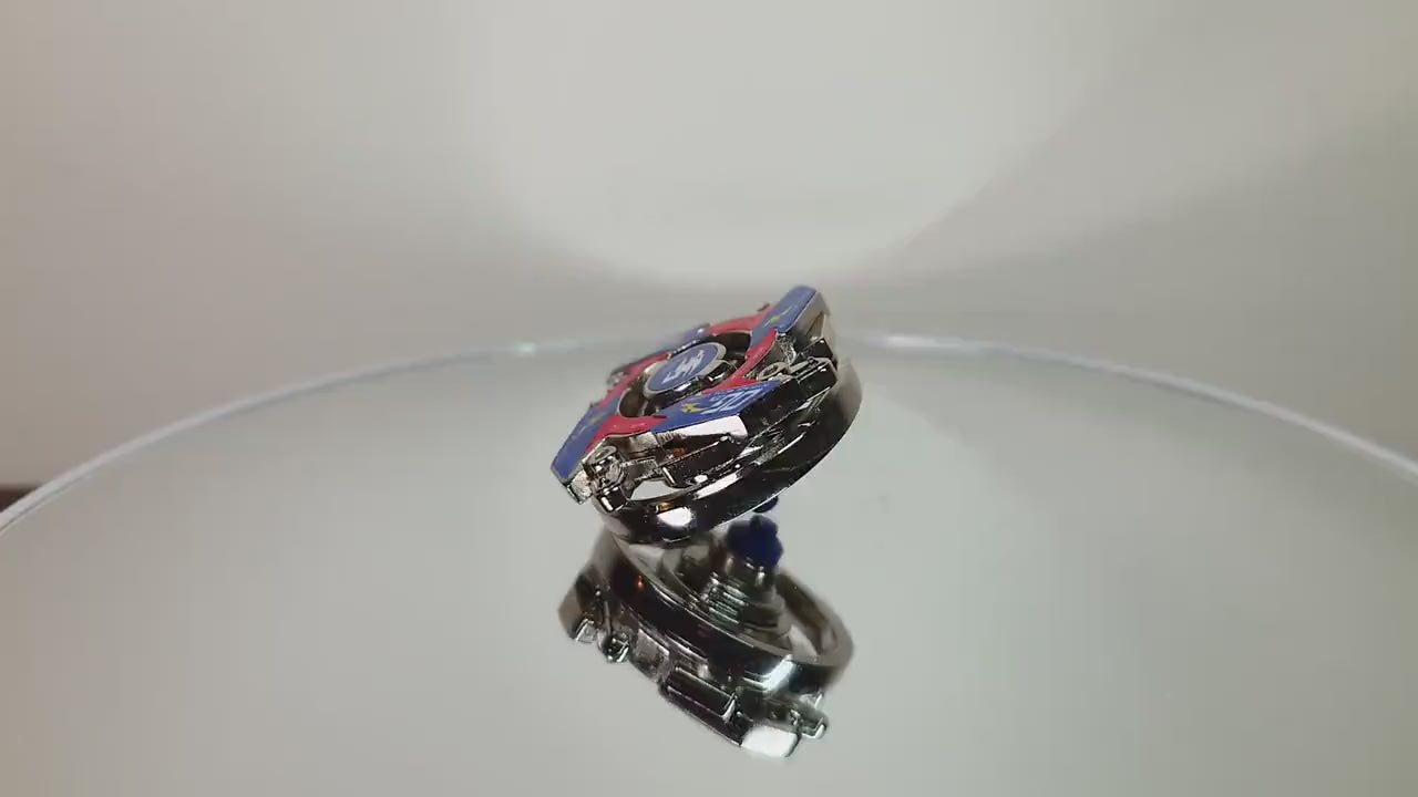 Full Metal Beyblade Dragoon MS - HMS Repro (Zinc-Nickel plated)