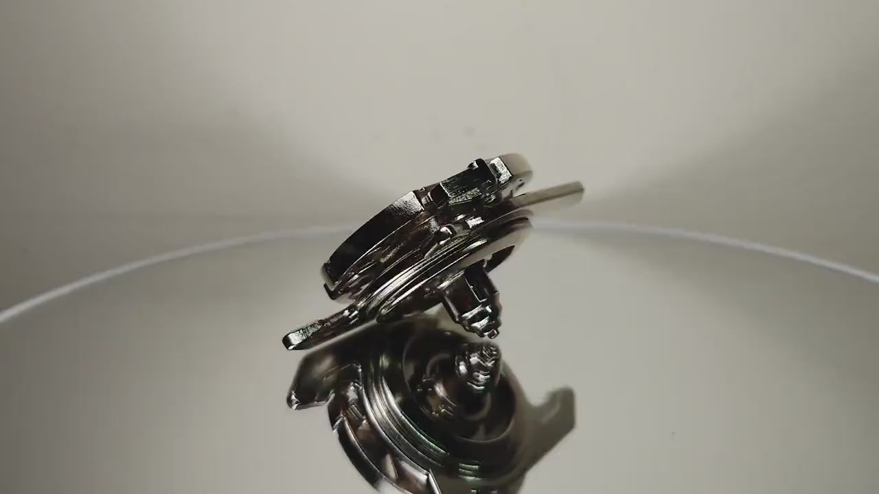 Full Metal Beyblade Dranzer MF - HMS Repro (Zinc+Nickel plated)