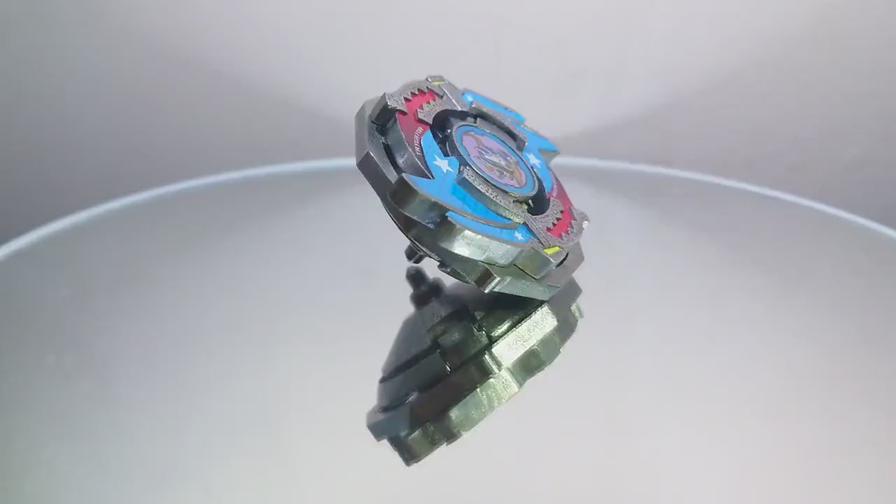 FULL METAL Beyblade Trygator (Stainless steel)