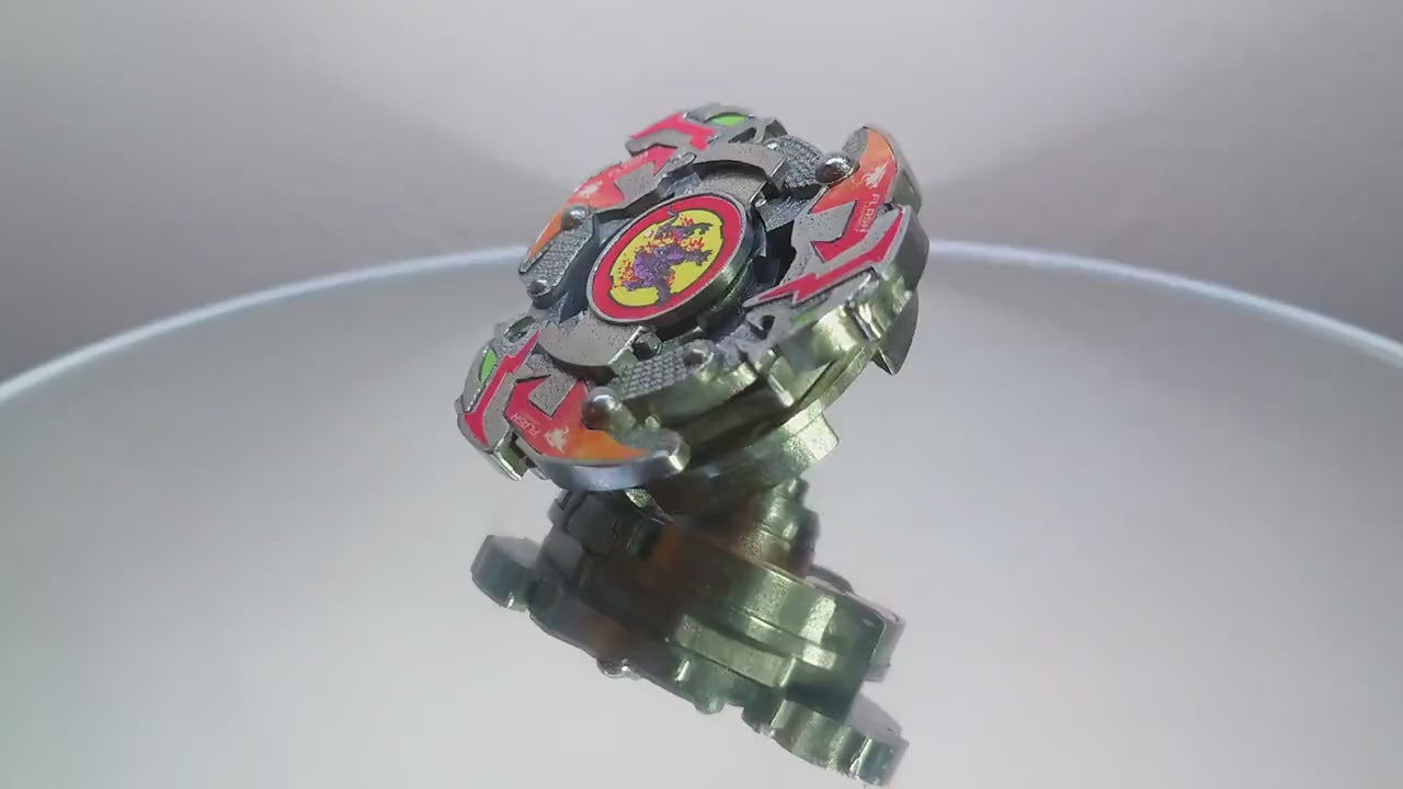 FULL METAL Beyblade Flash Leopard 2 (Stainless steel)