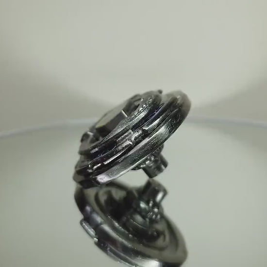 FULL METAL Beyblade Scythe Kronos T125EDS (Metal Fight) (Stainless steel)