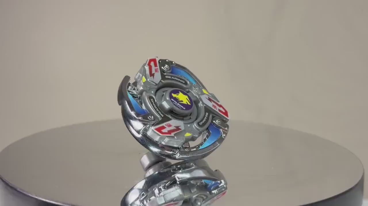Beyblade Wolborg MS - HMS Repro (Zinc+Chrome plated)