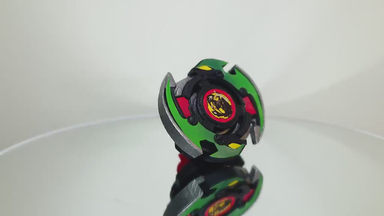 Beyblade X - Black Dranzer (Custom) - 4-40 FTC