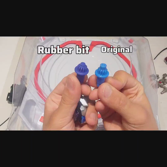 Beyblade X - CUSTOM Bits - Full Rubber F (Xtreme grip)