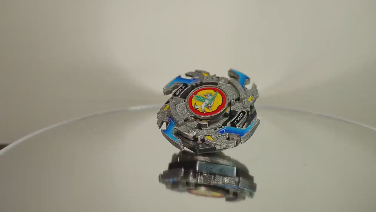 FULL METAL Beyblade Wolborg 1 (Stainless steel)