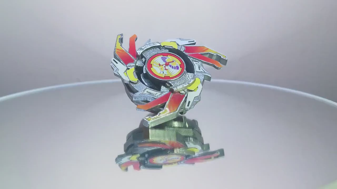 FULL METAL Beyblade Cyber Dranzer (Stainless steel)