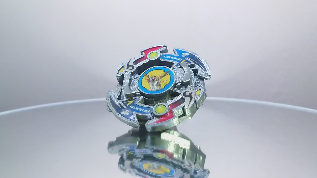 FULL METAL Beyblade Driger V (Stainless steel)