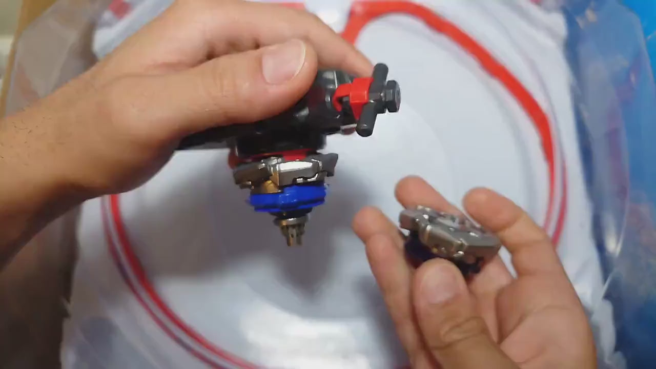 Beyblade X - TITANIUM DRAKE (Cobalt Drake) - Full Metal Layer