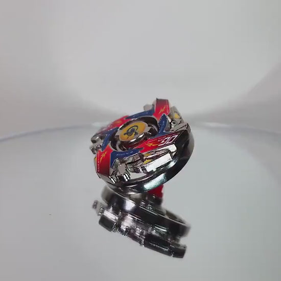 Full Metal Beyblade Dragoon MSUV - HMS Repro (Zinc+Nickel plated)