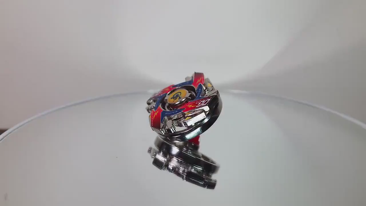 Full Metal Beyblade Dragoon MSUV - HMS Repro (Zinc+Nickel plated)