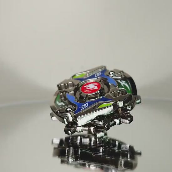 Full Metal Beyblade Dragoon MF - HMS Repro (Zinc+Nickel plated)